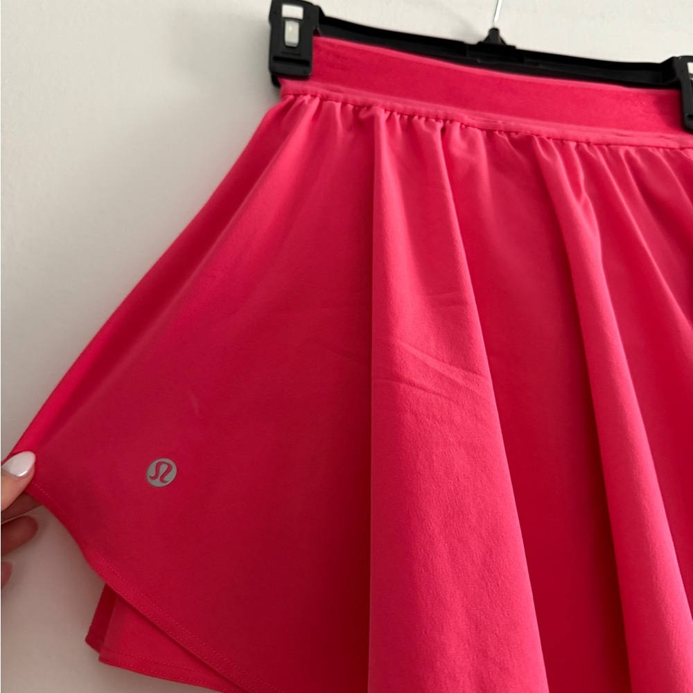 lululemon athletica Bright Pink Mini Skirt